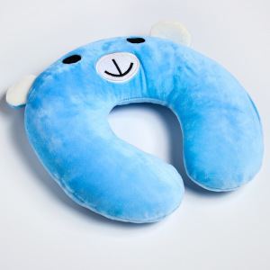 Детская подушка для путешествий «Мишутка», цвет МИКС Детская подушка для путешествий «Мишутка», цвет МИКС