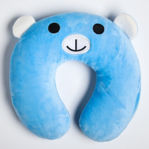 Детская подушка для путешествий «Мишутка», цвет МИКС Детская подушка для путешествий «Мишутка», цвет МИКС