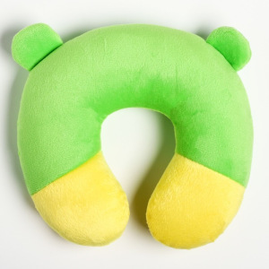 Детская подушка для путешествий «Улыбка», цвет МИКС Детская подушка для путешествий «Улыбка», цвет МИКС