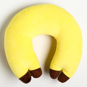 Детская подушка для путешествий «Жираф», цвет желтый Детская подушка для путешествий «Жираф», цвет желтый