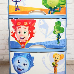 Детский комод «Фиксики», 4 ящика Детский комод «Фиксики», 4 ящика