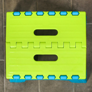 Детский табурет-подставка складной «Моби», цвет бирюзовый Детский табурет-подставка складной «Моби», цвет бирюзовый