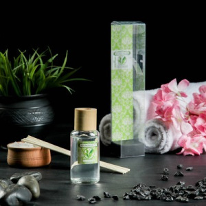 Диффузор ароматический "Queen Fair" 50 мл, палочки 7шт, аромат зеленый чай Диффузор ароматический "Queen Fair" 50 мл, палочки 7шт, аромат зеленый чай