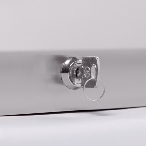 Диспенсер для бумажных полотенец EFOR «Практик», на 200 полотенец, нержавеющая сталь Диспенсер для бумажных полотенец EFOR «Практик», на 200 полотенец, нержавеющая сталь