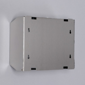 Диспенсер для бумажных полотенец EFOR «Практик», на 200 полотенец, нержавеющая сталь Диспенсер для бумажных полотенец EFOR «Практик», на 200 полотенец, нержавеющая сталь