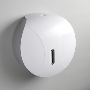 Диспенсер туалетной бумаги, 2 втулки (6,5/3 см), цвет белый Диспенсер туалетной бумаги, 2 втулки (6,5/3 см), цвет белый