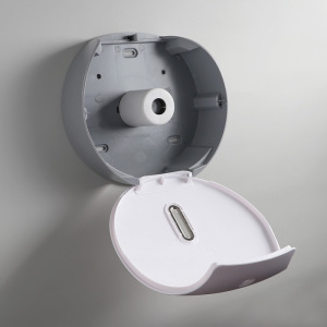 Диспенсер туалетной бумаги, 2 втулки (6,5/3 см), цвет белый Диспенсер туалетной бумаги, 2 втулки (6,5/3 см), цвет белый