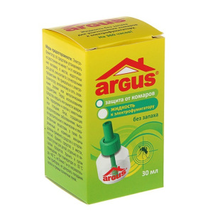 Дополнительный флакон-жидкость ARGUS 45 ночей БЕЗ ЗАПАХА 30 мл Дополнительный флакон-жидкость ARGUS 45 ночей БЕЗ ЗАПАХА 30 мл