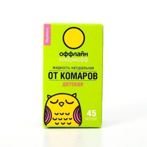 Дополнительный флакон-жидкость от комаров "Комарикофф", с экстрактом ромашки, 45 ночей, 30 мл 691086 Дополнительный флакон-жидкость от комаров "Комарикофф", с экстрактом ромашки, 45 ночей, 30 мл 691086