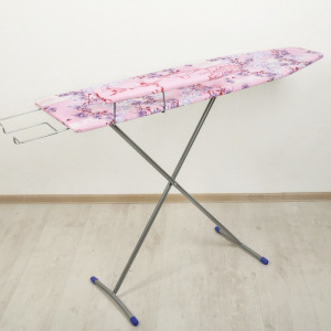 Доска гладильная Nika «Лина 4», 112×34,5 см, два положения высоты 70, 80 см, рисунок МИКС Доска гладильная Nika «Лина 4», 112×34,5 см, два положения высоты 70, 80 см, рисунок МИКС