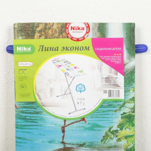 Доска гладильная Nika «Лина. Эконом», 106,5×29 см, два положения высоты 70,80 см, рисунок МИКС Доска гладильная Nika «Лина. Эконом», 106,5×29 см, два положения высоты 70,80 см, рисунок МИКС
