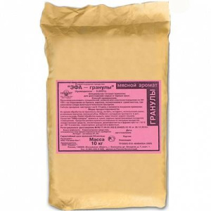 Эфа гранулированная приманка со вкусом мяса от крыс и мышей мешок 10кг Эфа гранулированная приманка со вкусом мяса от крыс и мышей мешок 10кг