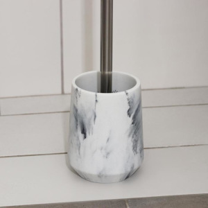 Ёрш для унитаза с подставкой «Мрамор», 10×10×36 см Ёрш для унитаза с подставкой «Мрамор», 10×10×36 см