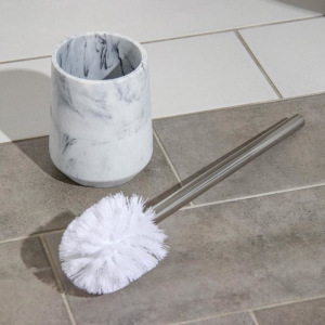 Ёрш для унитаза с подставкой «Мрамор», 10×10×36 см Ёрш для унитаза с подставкой «Мрамор», 10×10×36 см