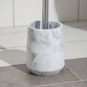 Ёрш для унитаза с подставкой «Мрамор», 10×10×36 см Ёрш для унитаза с подставкой «Мрамор», 10×10×36 см