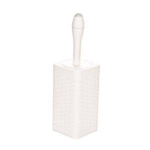 Ёршик для туалета Rattan, дозатор для моющего средства, цвет бежевый Ёршик для туалета Rattan, дозатор для моющего средства, цвет бежевый