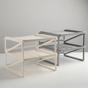 Этажерка 2-х секционная «Вязание», цвет МИКС Этажерка 2-х секционная «Вязание», цвет МИКС