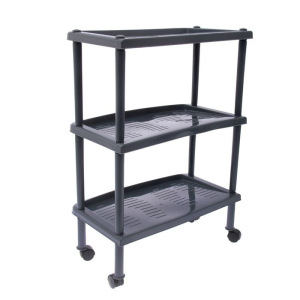 Этажерка для обуви, 3 яруса, 50×31×70 см, цвет МИКС Этажерка для обуви, 3 яруса, 50×31×70 см, цвет МИКС