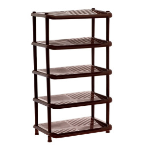 Этажерка для обуви, 5 ярусов, 49,5×31×88 см, цвет МИКС Этажерка для обуви, 5 ярусов, 49,5×31×88 см, цвет МИКС