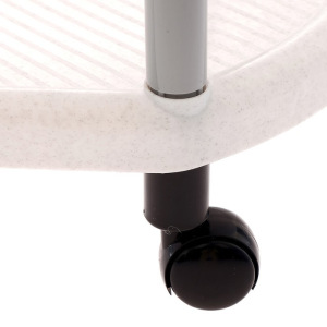 Этажерка для обуви на колёсиках, 3 яруса, 50×30×58 см, цвет МИКС Этажерка для обуви на колёсиках, 3 яруса, 50×30×58 см, цвет МИКС