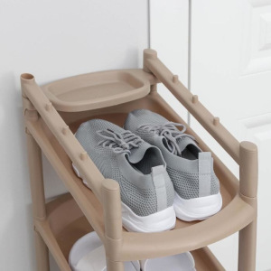 Этажерка для обуви «Узккая», 4 яруса, 41,5×25,5×81 см, цвет МИКС Этажерка для обуви «Узккая», 4 яруса, 41,5×25,5×81 см, цвет МИКС