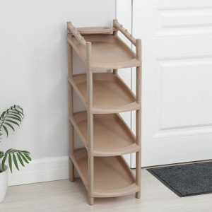 Этажерка для обуви «Узккая», 4 яруса, 41,5×25,5×81 см, цвет МИКС Этажерка для обуви «Узккая», 4 яруса, 41,5×25,5×81 см, цвет МИКС