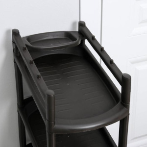 Этажерка для обуви «Узккая», 4 яруса, 41,5×25,5×81 см, цвет МИКС Этажерка для обуви «Узккая», 4 яруса, 41,5×25,5×81 см, цвет МИКС