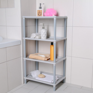 Этажерка напольная 4-х секционная «Флавия», цвет МИКС Этажерка напольная 4-х секционная «Флавия», цвет МИКС