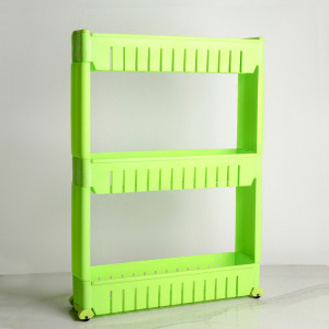 Этажерка напольная для бутылок 3-х-секционная, на колёсиках, цвет МИКС Этажерка напольная для бутылок 3-х-секционная, на колёсиках, цвет МИКС