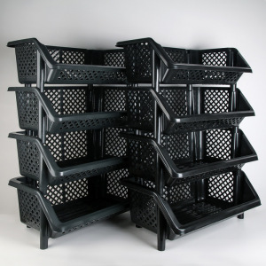 Этажерка напольная для хранения 4-х секционная «Эконом», цвет МИКС Этажерка напольная для хранения 4-х секционная «Эконом», цвет МИКС