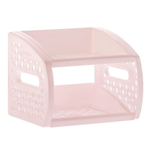 Этажерка настольная 2-х секционная, цвет белый Этажерка настольная 2-х секционная, цвет белый