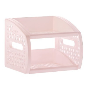 Этажерка настольная 2-х секционная, цвет белый Этажерка настольная 2-х секционная, цвет белый