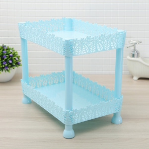 Этажерка настольная 2-х ярусная «Ромашки», прямоугольная, цвет МИКС Этажерка настольная 2-х ярусная «Ромашки», прямоугольная, цвет МИКС