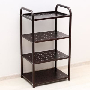 Этажерка «Принт», 4 яруса, 44×32×78 см, цвет медный антик Этажерка «Принт», 4 яруса, 44×32×78 см, цвет медный антик