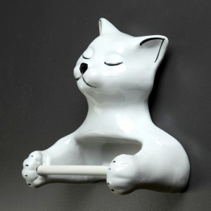 Фигурный держатель бумаги "Кошка" Фигурный держатель бумаги "Кошка"