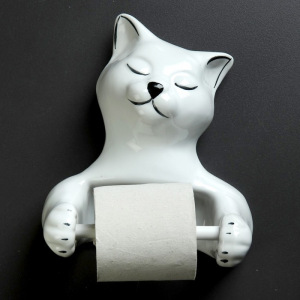 Фигурный держатель бумаги "Кошка" Фигурный держатель бумаги "Кошка"
