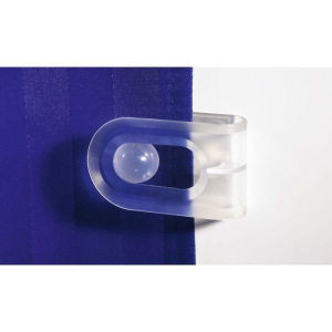 Фиксатор для занавески прозрачный (2 шт) Фиксатор для занавески прозрачный (2 шт)