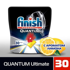 FINISH Ultimate Капсулы для посудомоечных машин Лимон 30 шт дойпак FINISH Ultimate Капсулы для посудомоечных машин Лимон 30 шт дойпак