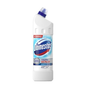 Гель чистящий для унитаза Domestos «Ультра белый», 1 л Гель чистящий для унитаза Domestos «Ультра белый», 1 л