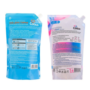 Гель для стирки детского белья Cotico, дой-пак, 1 л Гель для стирки детского белья Cotico, дой-пак, 1 л