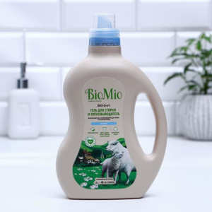 Гель для стирки и пятновыводитель BioMio BIO-2-IN-1, 1500 мл Гель для стирки и пятновыводитель BioMio BIO-2-IN-1, 1500 мл