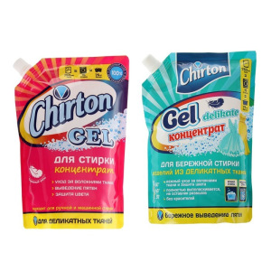 Гель для стирки концентрированный Chirton для деликатных тканей 750мл Гель для стирки концентрированный Chirton для деликатных тканей 750мл