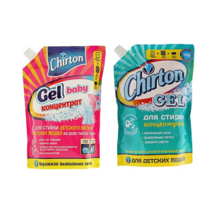 Гель для стирки концентрированный Chirton для детского белья 750мл Гель для стирки концентрированный Chirton для детского белья 750мл