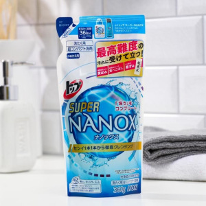 Гель для стирки Lion Top Nanox Super, концентрат, дой-пак, 360 мл Гель для стирки Lion Top Nanox Super, концентрат, дой-пак, 360 мл