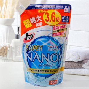 Гель для стирки, TOP Super NANOX, концентрат 1300 г / 6 Гель для стирки, TOP Super NANOX, концентрат 1300 г / 6