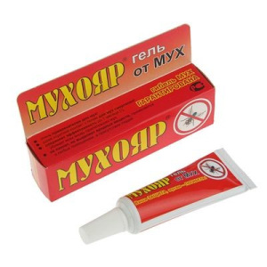 Гель от мух "Мухояр", туба, 30 г Гель от мух "Мухояр", туба, 30 г