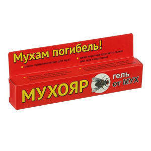 Гель от мух "Мухояр", туба, 30 г Гель от мух "Мухояр", туба, 30 г