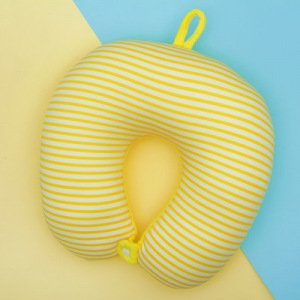 Игрушка-антистресс «Полосатик», подголовник с заклёпкой, цвет жёлтый Игрушка-антистресс «Полосатик», подголовник с заклёпкой, цвет жёлтый