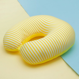 Игрушка-антистресс «Полосатик», подголовник с заклёпкой, цвет жёлтый Игрушка-антистресс «Полосатик», подголовник с заклёпкой, цвет жёлтый