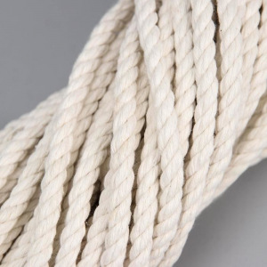Канат х/б, d=6 мм, 20 м, моток, цвет белый Канат х/б, d=6 мм, 20 м, моток, цвет белый